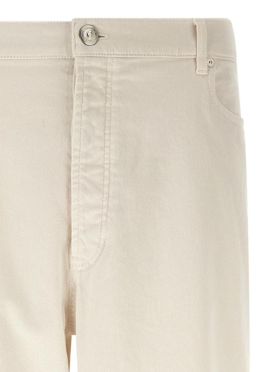 26FW 브루넬로 쿠치넬리 데님 팬츠 BR337815BM BEIGE - BRUNELLO CUCINELLI