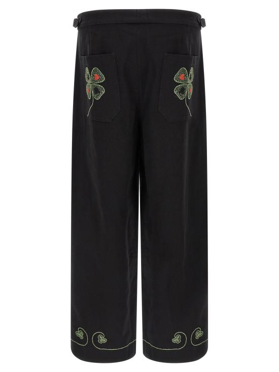 26SS 보디 스트레이트 팬츠 BO332639BM BLACK - BODE