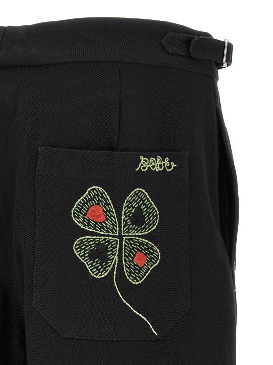 26SS 보디 스트레이트 팬츠 BO332639BM BLACK - BODE
