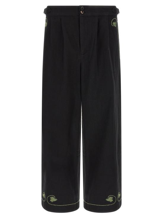 26SS 보디 스트레이트 팬츠 BO332639BM BLACK