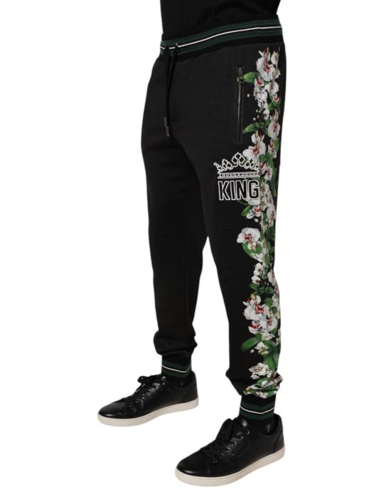  돌체앤가바나 트레이닝/조거 팬츠 PAN76049 BLACK - DOLCE & GABBANA