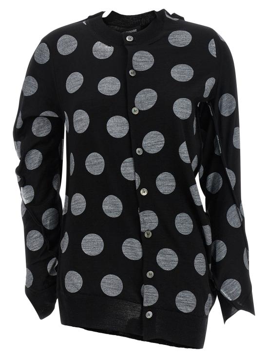26SS 와타나베 준야 가디건 JU334116BM BLACK
