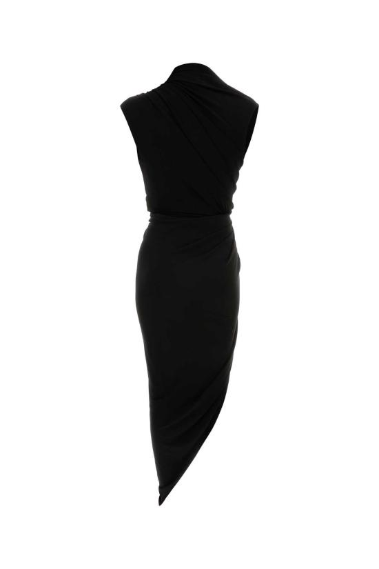  발렌시아가 원피스 831200TRV23 1000 BLACK - BALENCIAGA