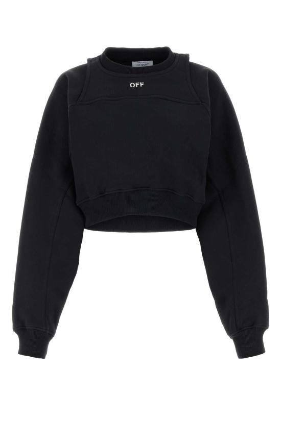  오프화이트 스웨터 OWBA071C99FLE001 1001 BLACK