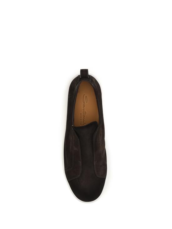 26FW 산토니 스니커즈 MBCD22211BARTSE2 T60 BROWN - SANTONI