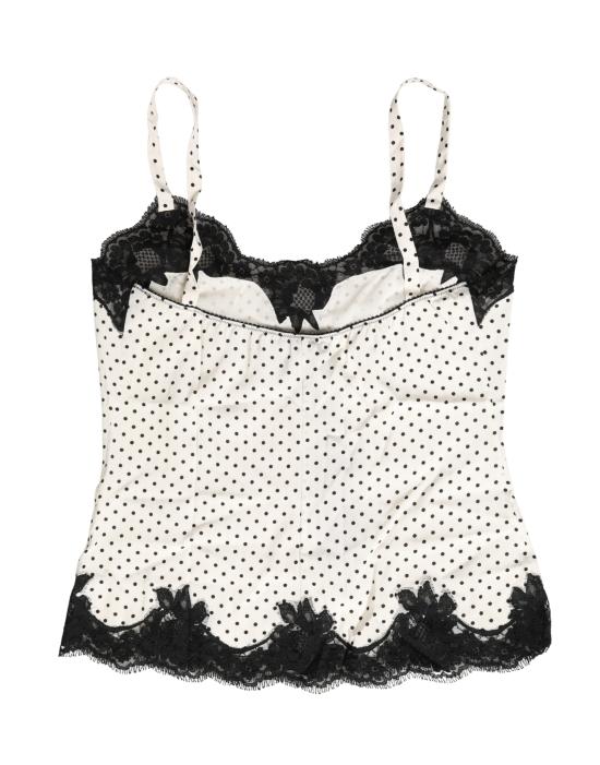  돌체앤가바나 민소매 티셔츠 BIK1454 WHITE - DOLCE & GABBANA