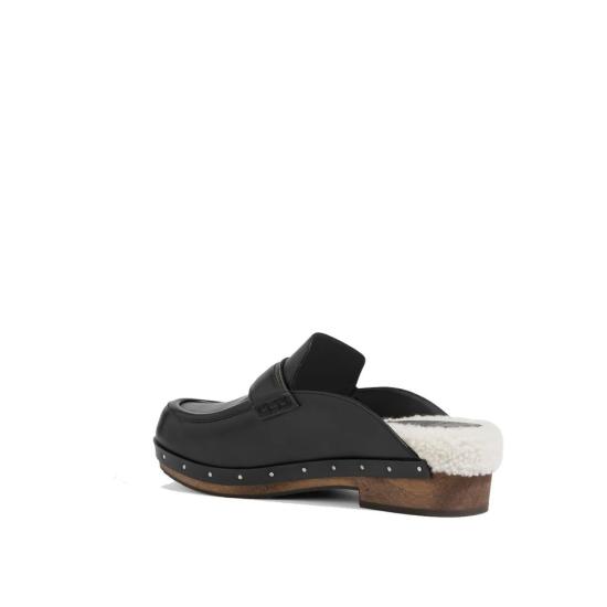  브루넬로 쿠치넬리 플랫 슈즈 BR 9190993264852 BLACK - BRUNELLO CUCINELLI