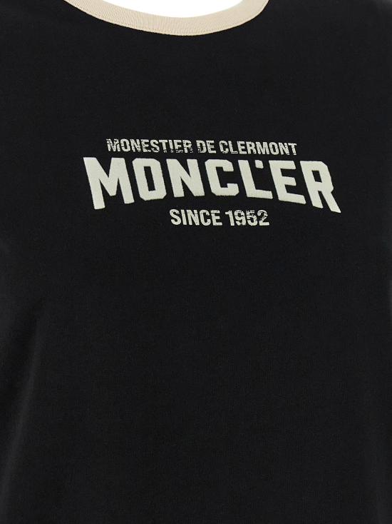 26SS 몽클레어 폴로 티셔츠 MO331724BM BLACK - MONCLER