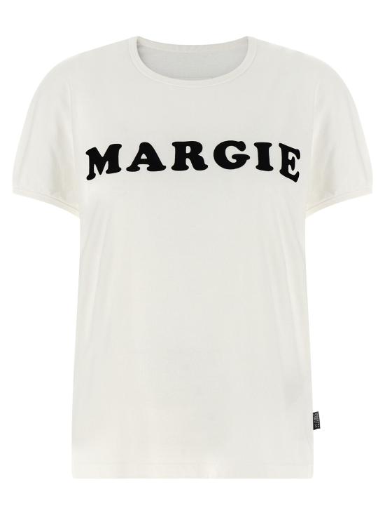 26SS MM6 메종마르지엘라 폴로 티셔츠 MM332685BM WHITE