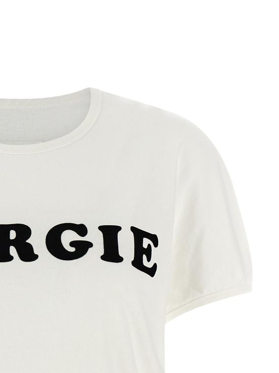 26SS MM6 메종마르지엘라 폴로 티셔츠 MM332685BM WHITE - MM6 MAISON MARGIELA