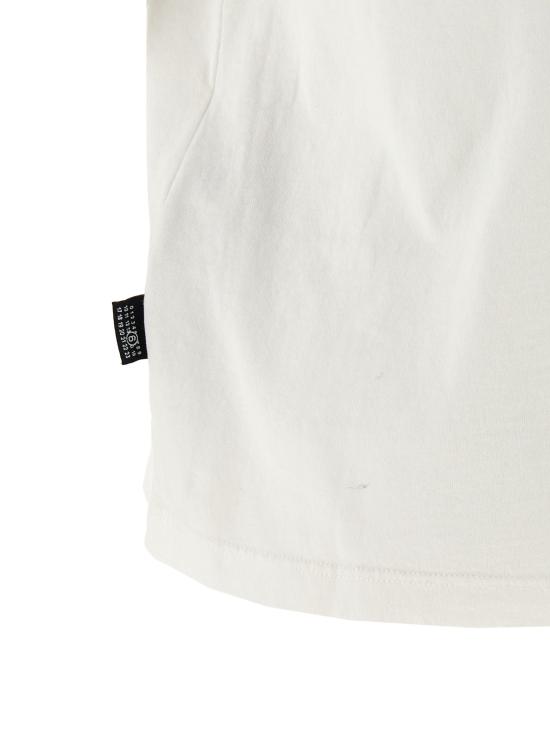 26SS MM6 메종마르지엘라 폴로 티셔츠 MM332685BM WHITE - MM6 MAISON MARGIELA