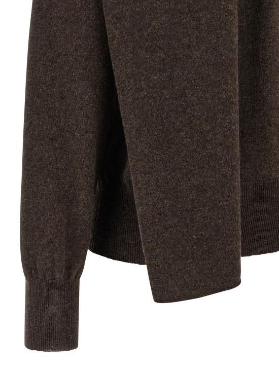 25FW 살바토레 페라가모 가디건 FE317545BM BROWN - SALVATORE FERRAGAMO