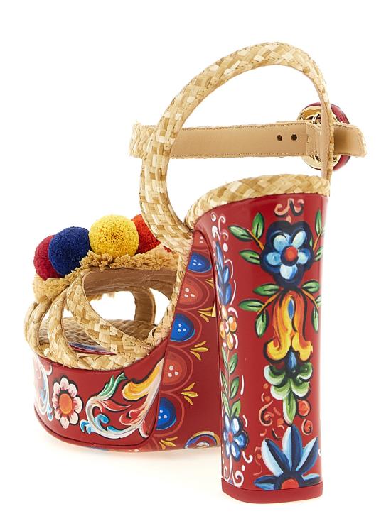 26FW 돌체앤가바나 힐/펌프스 DO336782BM MULTICOLOR - DOLCE & GABBANA