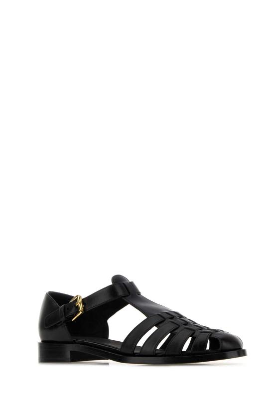 26SS 처치스 플랫 슈즈 DX00013ZLG F0AAB BLACK - CHURCHS