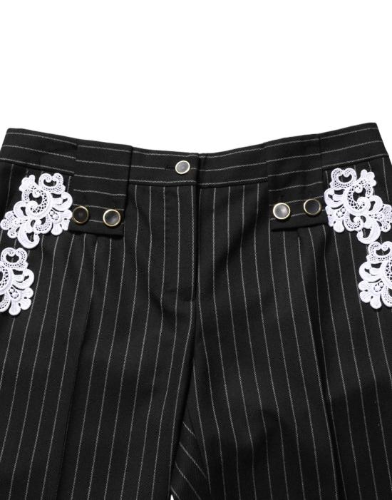  돌체앤가바나 스트레이트 팬츠 PAN77509 BLACK - DOLCE & GABBANA
