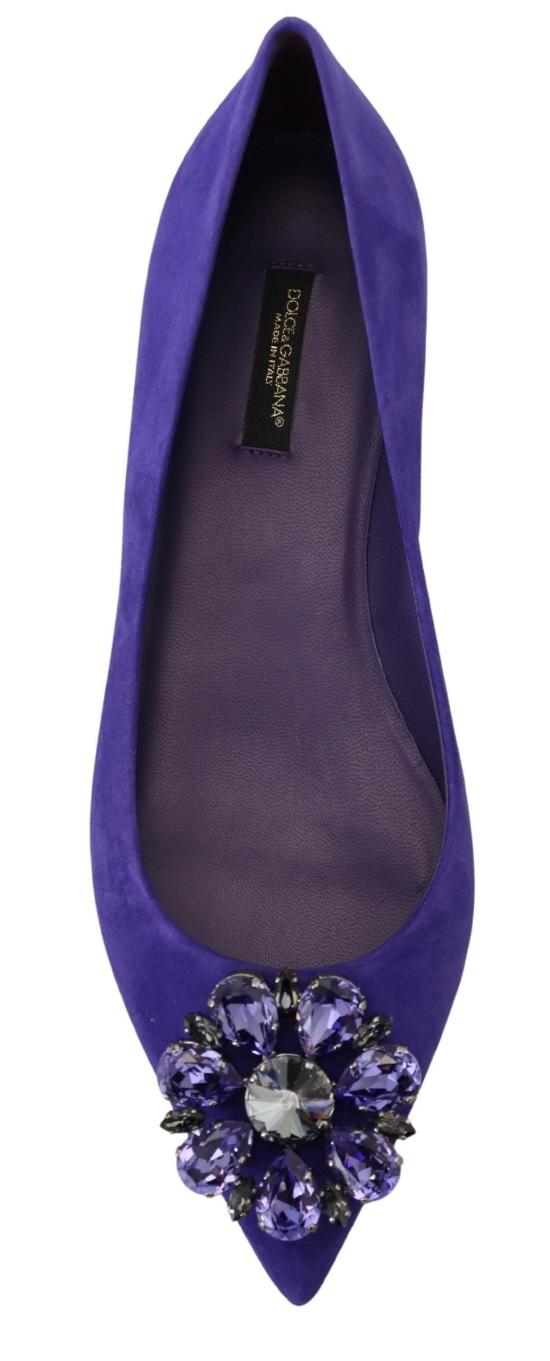  돌체앤가바나 플랫 슈즈 LA10096 PURPLE - DOLCE & GABBANA