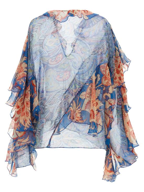 26SS 에트로 블라우스 ET333820BM BLUE - ETRO