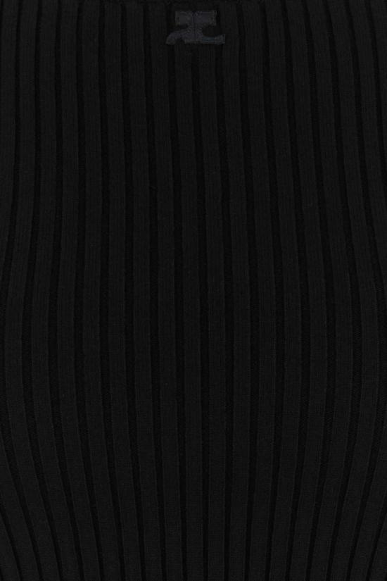 25FW 쿠레쥬 니트웨어 325MTO450FI0001 9999 BLACK - COURREGES