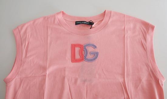 돌체앤가바나 민소매 티셔츠 TSH83149 PINK - DOLCE & GABBANA