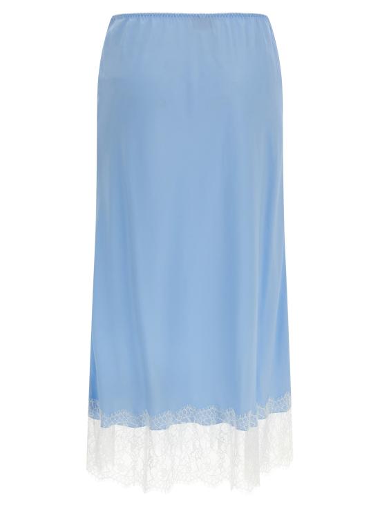 26SS 모스키노 스커트 MO329287BM BLUE - MOSCHINO