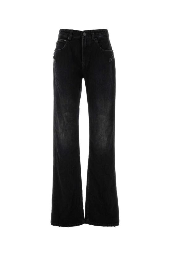 25FW 발렌시아가 데님 팬츠 849953TTW67 1037 BLACK