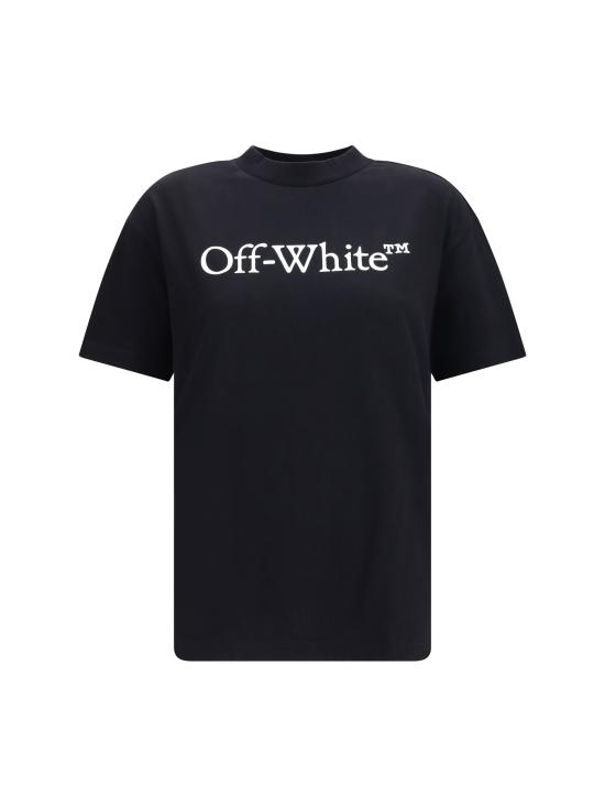 26FW 오프화이트 폴로 티셔츠 2FA00677T W003 BLACK