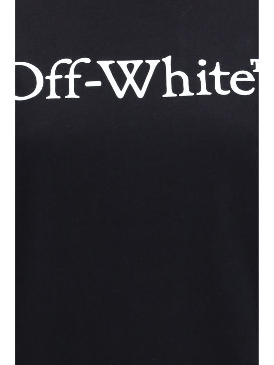26FW 오프화이트 폴로 티셔츠 2FA00677T W003 BLACK - OFF WHITE