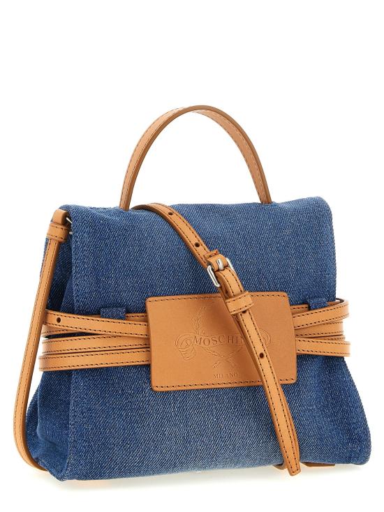 26SS 모스키노 토트백 MO329237BM BLUE - MOSCHINO