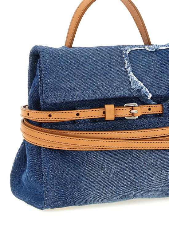 26SS 모스키노 토트백 MO329237BM BLUE - MOSCHINO