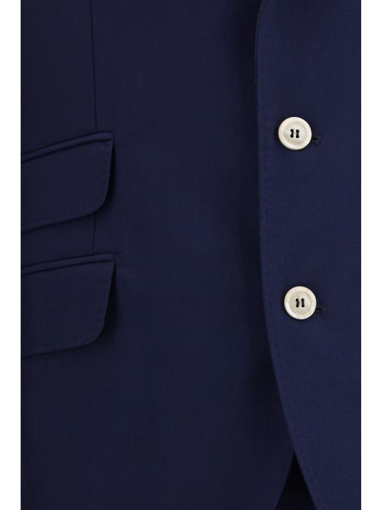 26SS 브루넬로 쿠치넬리 수트 팬츠 M032PLDWH C350 NAVY - BRUNELLO CUCINELLI