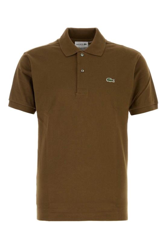 26FW 라코스테 클래식 핏 피케 폴로 셔츠 L1212 DPD BROWN
