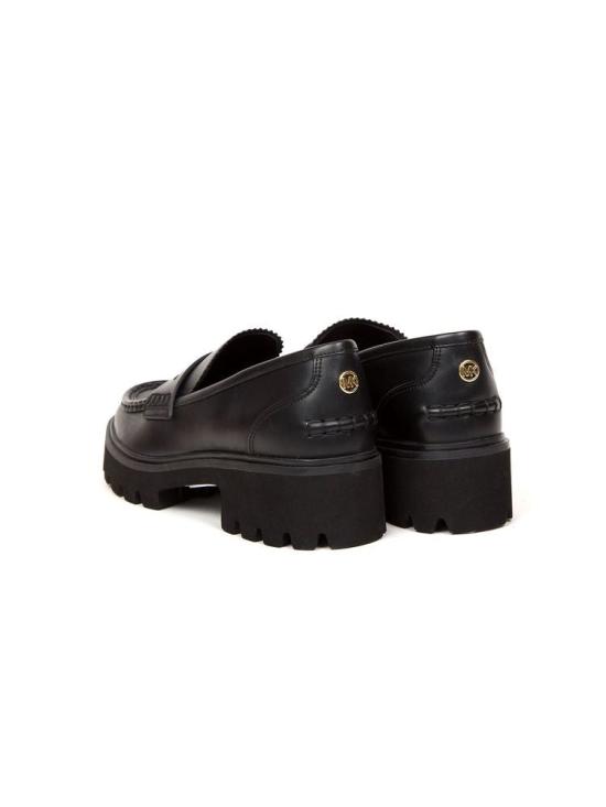  마이클 코어스 플랫 슈즈 MASTER 49F4HLFP2L BLACK Michael Kors - MICHAEL KORS