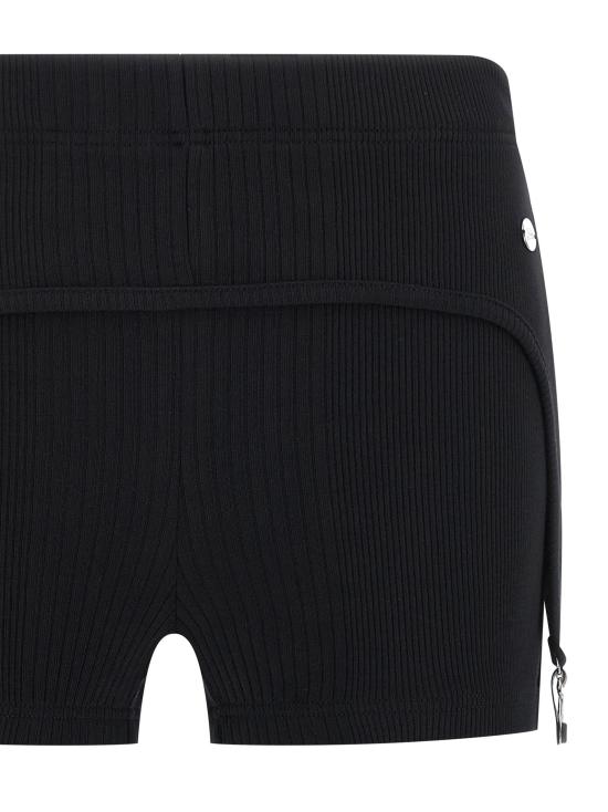 25FW 장 폴 고티에 숏팬츠 JE318581BM BLACK - JEAN PAUL GAULTIER