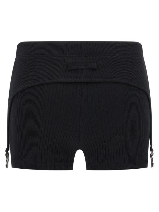 25FW 장 폴 고티에 숏팬츠 JE318581BM BLACK - JEAN PAUL GAULTIER