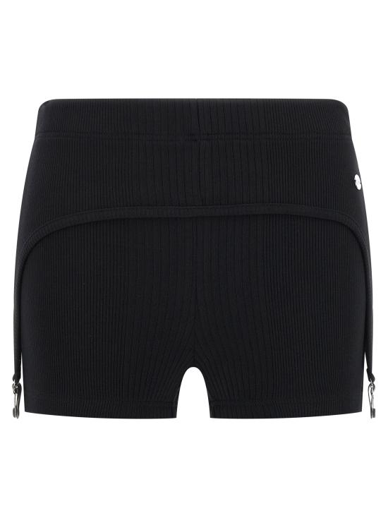 25FW 장 폴 고티에 숏팬츠 JE318581BM BLACK
