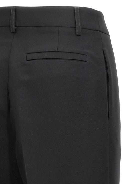  살바토레 페라가모 스트레이트 팬츠 FE306674BM BLACK - SALVATORE FERRAGAMO