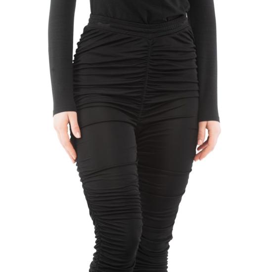  모스키노 스트레이트 팬츠 MO232K1J03258277BX BLACK - MOSCHINO