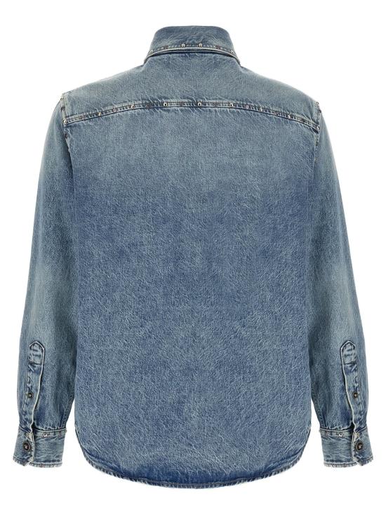 26SS 베르사체 셔츠 VE327859BM BLUE - VERSACE