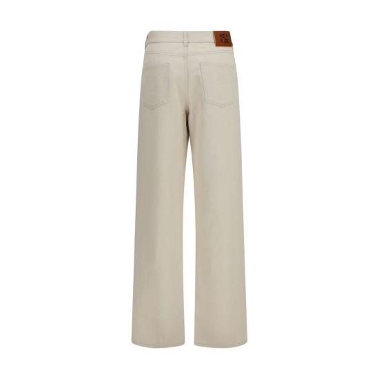26SS 펜디 데님 팬츠 FEFLP882AOHVF1W0TBB BEIGE - FENDI