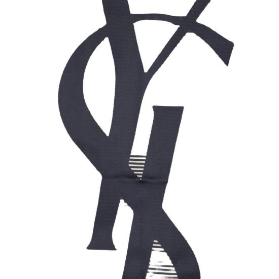 26FW 생로랑 머플러/스카프 SA8221383Y0394178BB BLUE - SAINT LAURENT
