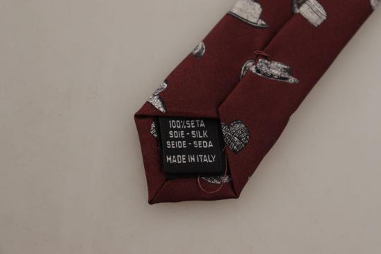  돌체앤가바나 넥타이 KRA3191 MAROON - DOLCE & GABBANA