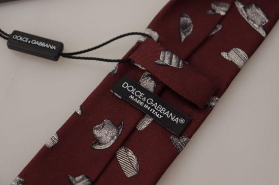  돌체앤가바나 넥타이 KRA3191 MAROON - DOLCE & GABBANA