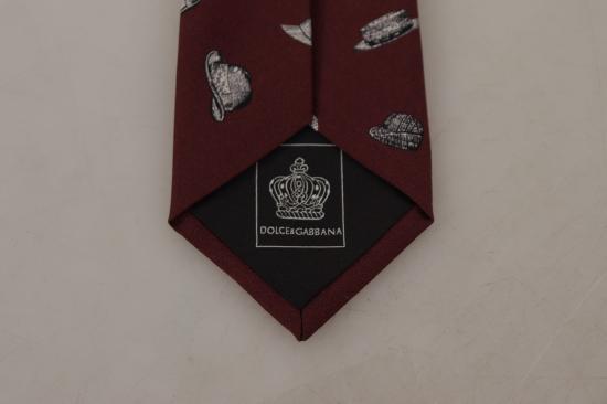  돌체앤가바나 넥타이 KRA3191 MAROON - DOLCE & GABBANA