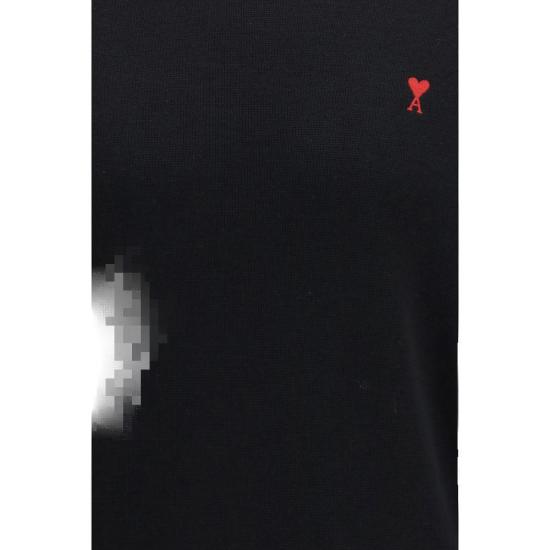  아미 긴팔 티셔츠 AMHKS826001009BB BLACK - AMI