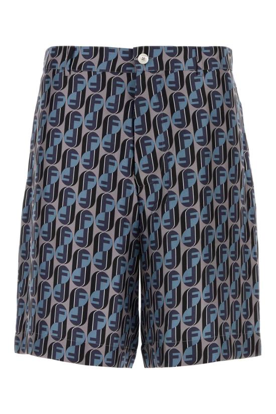 25FW 펜디 숏팬츠 FB1014AVDB F1TRQ BLUE