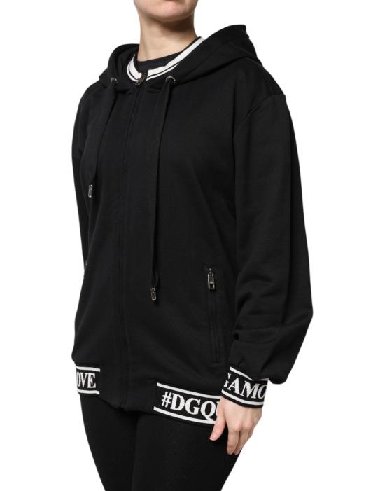  돌체앤가바나 후드 티셔츠 JKT41280 BLACK - DOLCE & GABBANA
