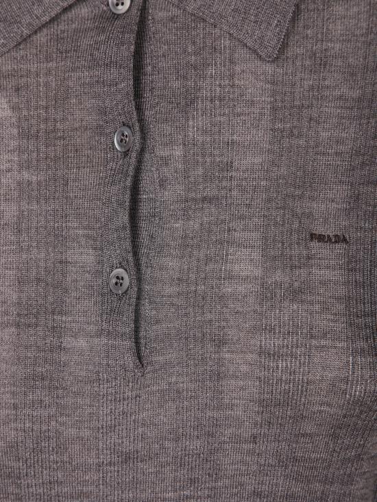 27FW 프라다 스웨터 P24E3U 6218 F0Y17 Brown - PRADA