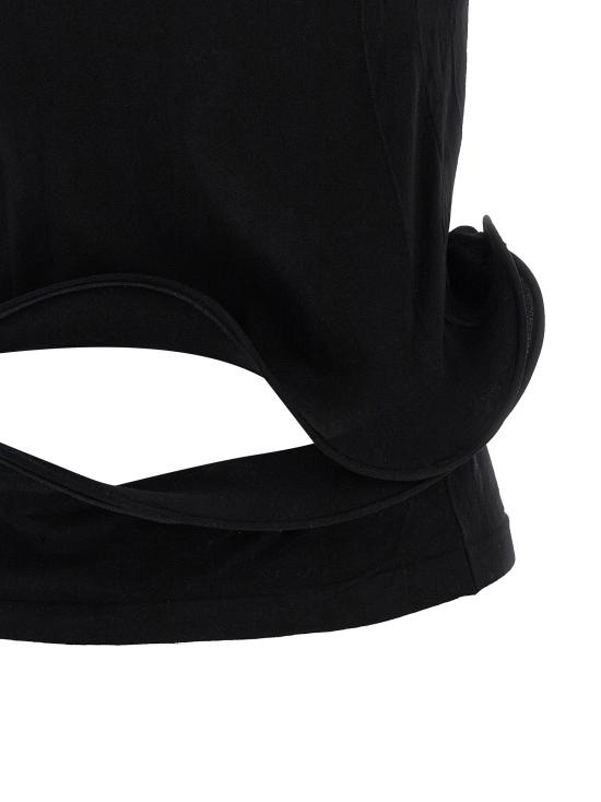 26SS 와타나베 준야 폴로 티셔츠 JU334117BM BLACK - JUNYA WATANABE