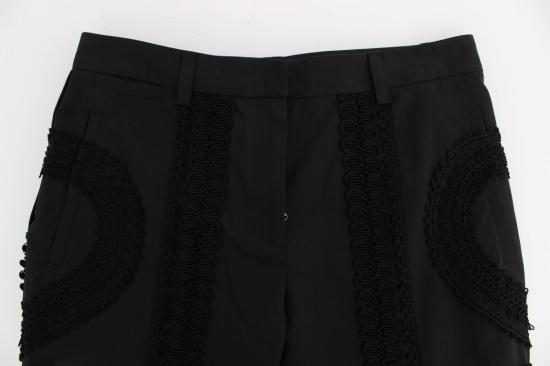  돌체앤가바나 스트레이트 팬츠 SIG20002 BLACK - DOLCE & GABBANA