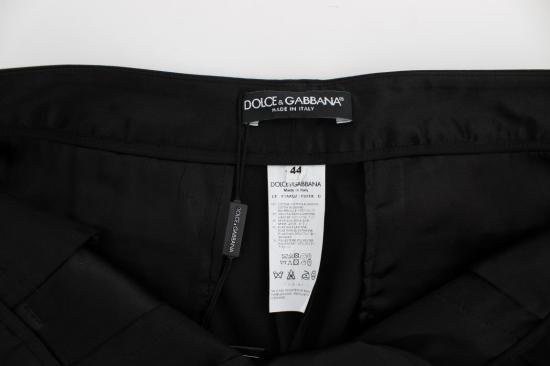 돌체앤가바나 스트레이트 팬츠 SIG20002 BLACK - DOLCE & GABBANA